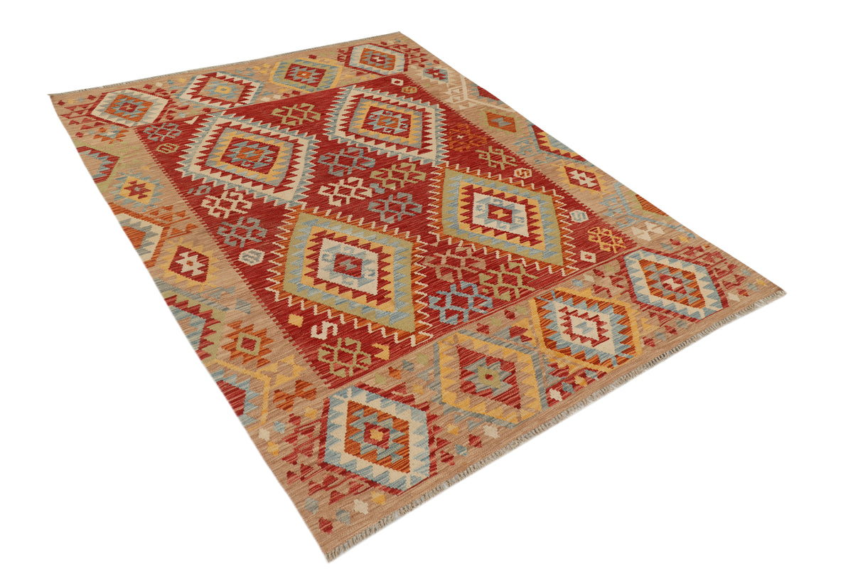 Afghan Kilim Rug (244 x 178cm)