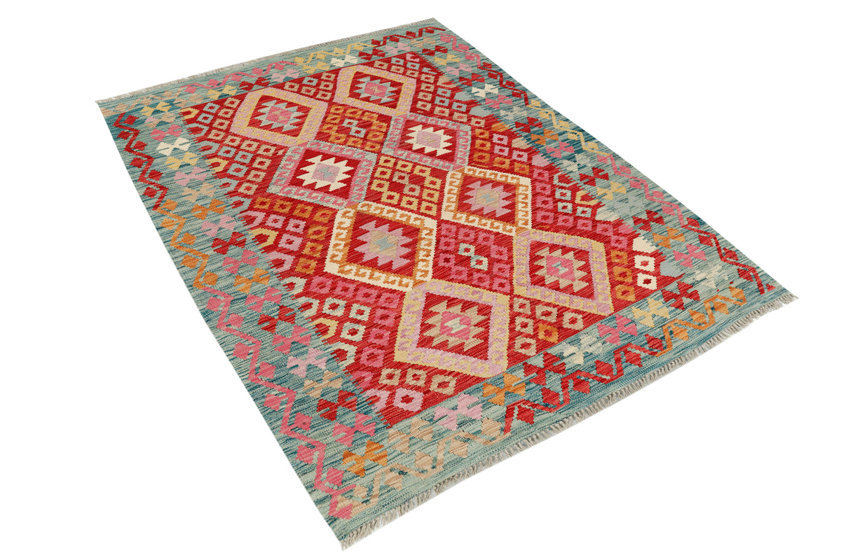 Afghan Kilim Rug (192 x 150cm)