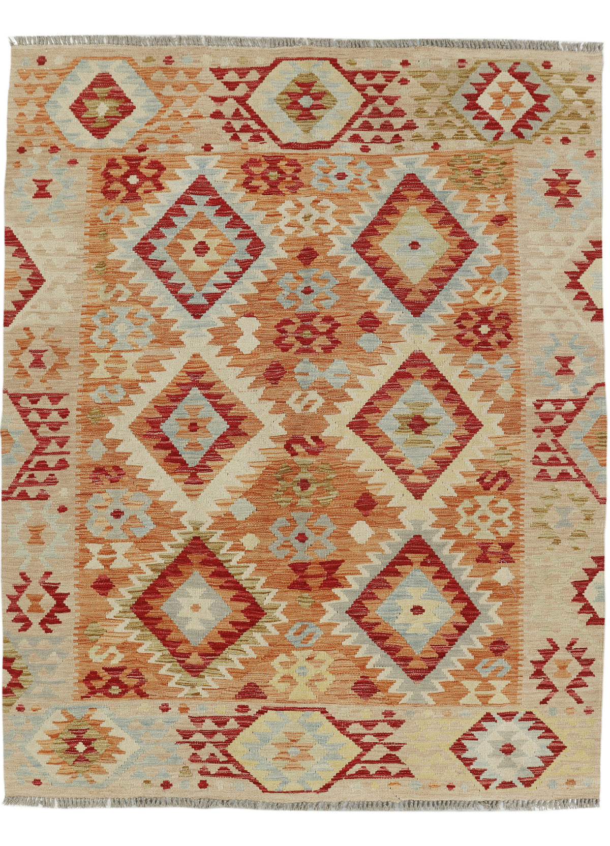 Afghan Kilim Rug (194 x 153cm)