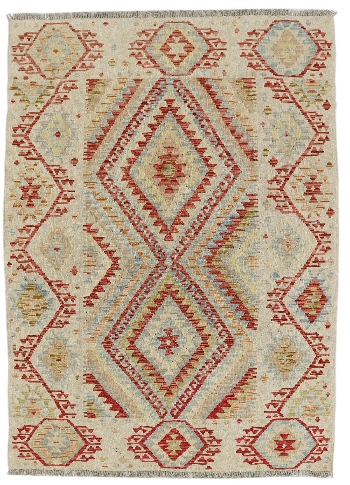 Afghan Kilim Rug (200 x 146cm)