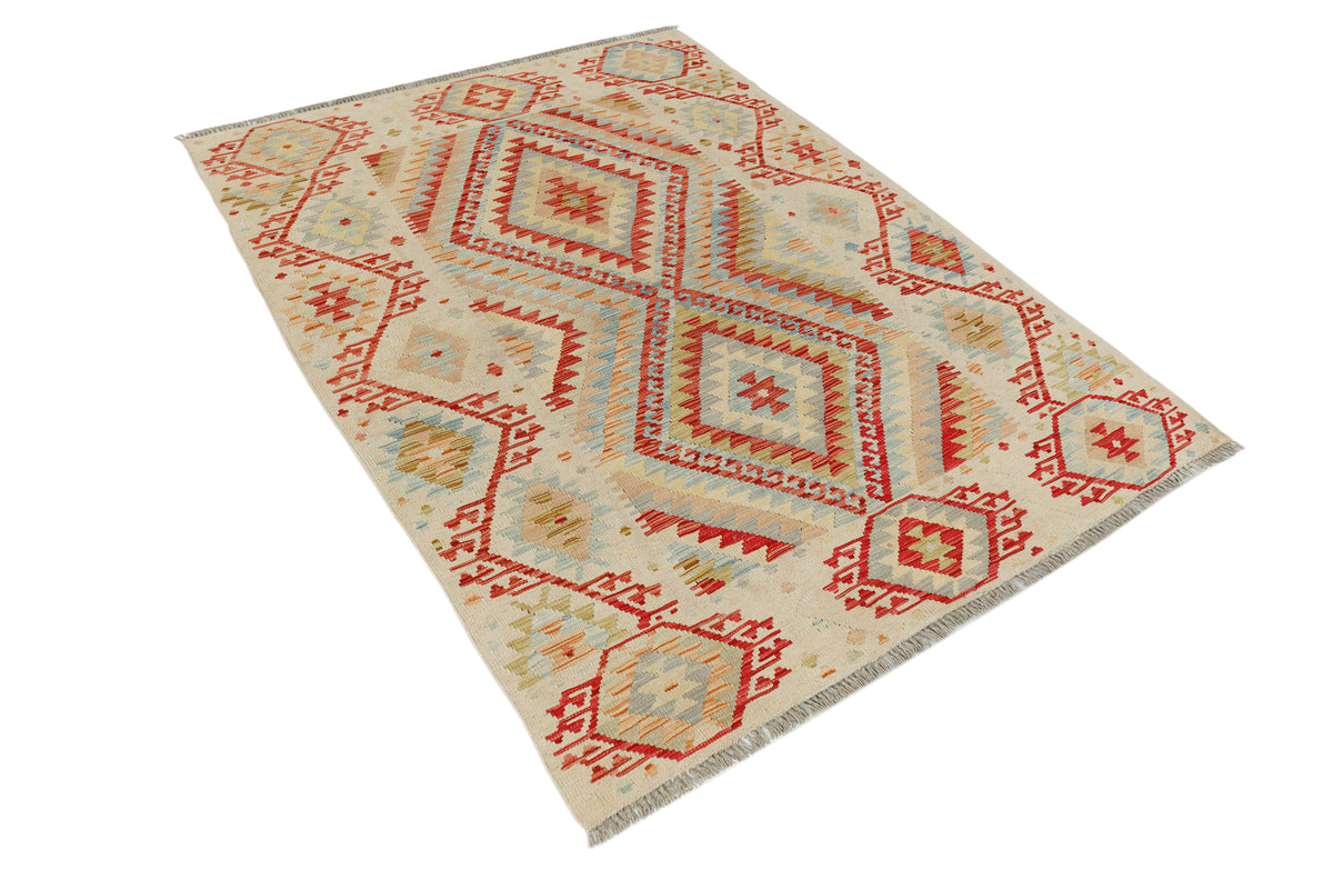 Afghan Kilim Rug (200 x 146cm)