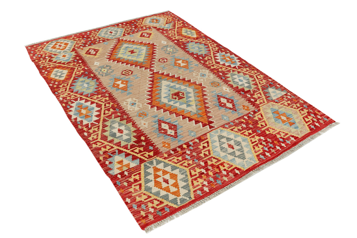 Afghan Kilim Rug (208 x 150cm)