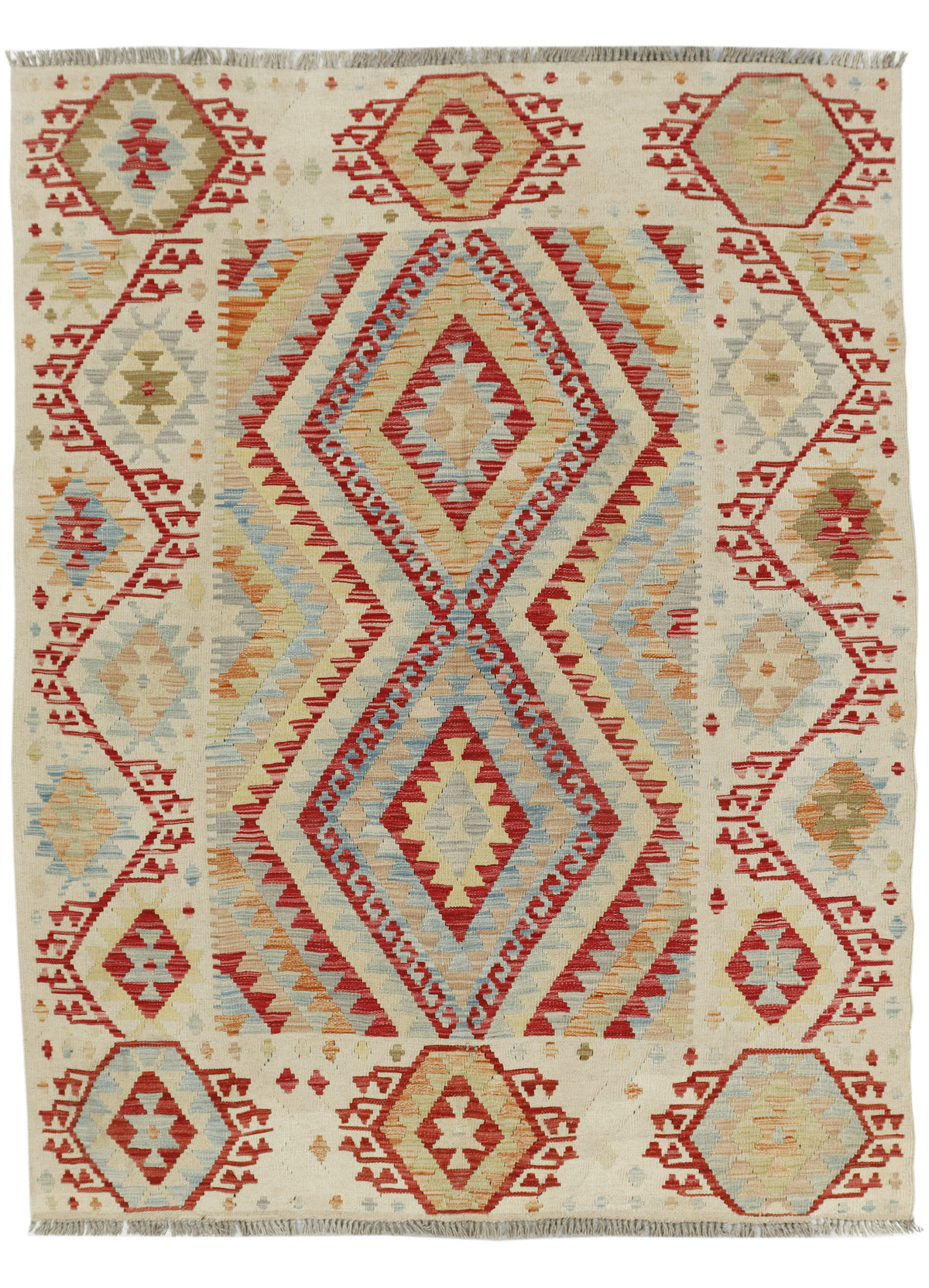 Afghan Kilim Rug (192 x 150cm)