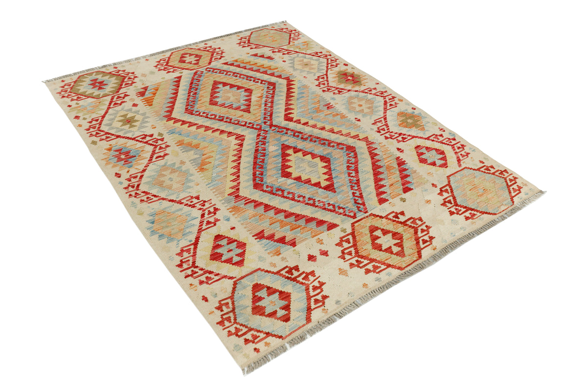 Afghan Kilim Rug (192 x 150cm)