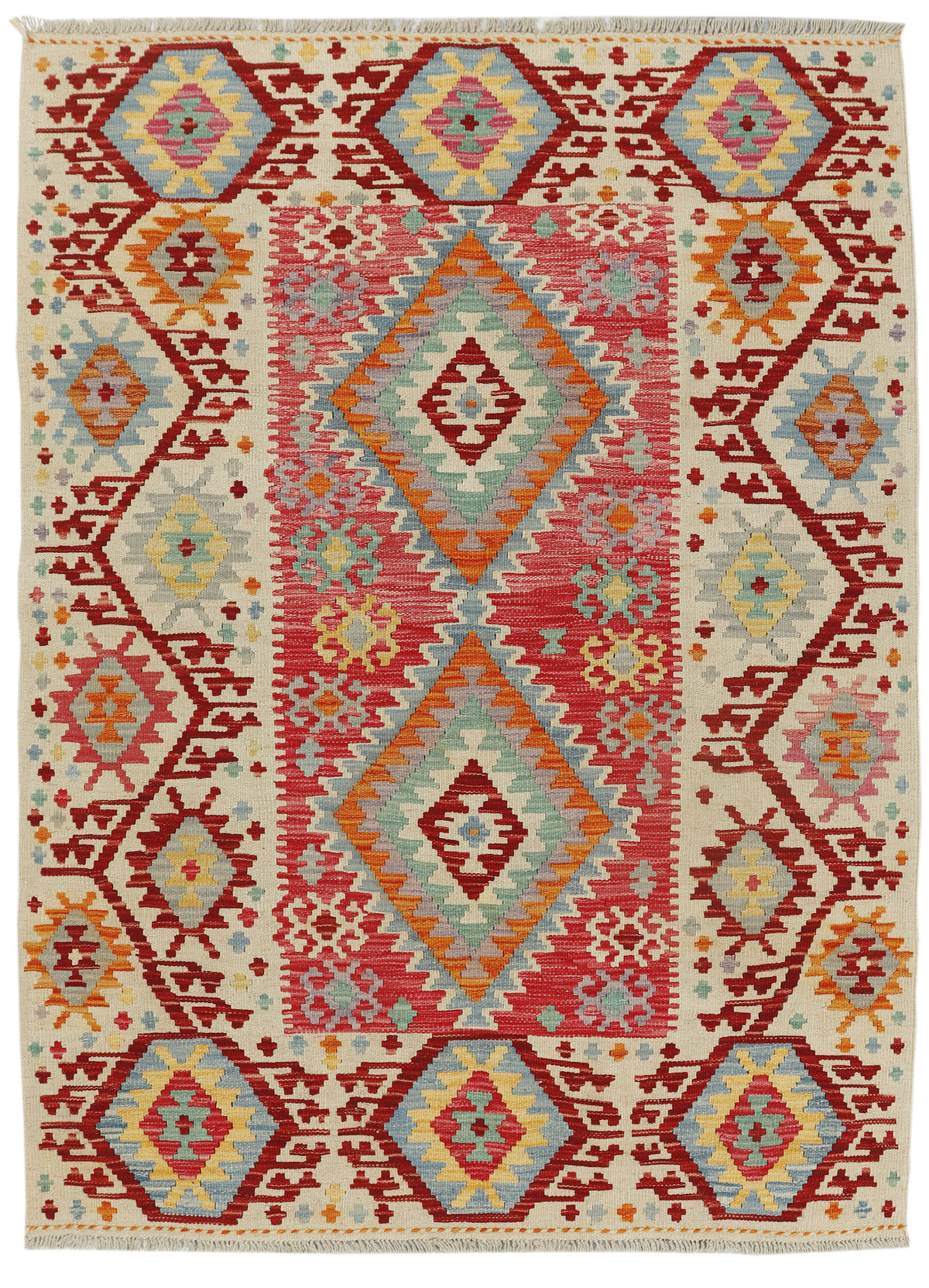 Afghan Kilim Rug (177 x 129cm)
