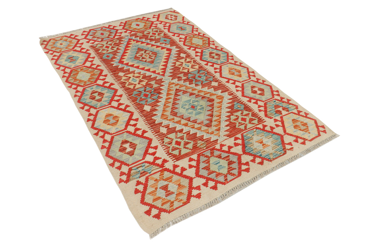 Afghan Kilim Rug (189 x 123cm)