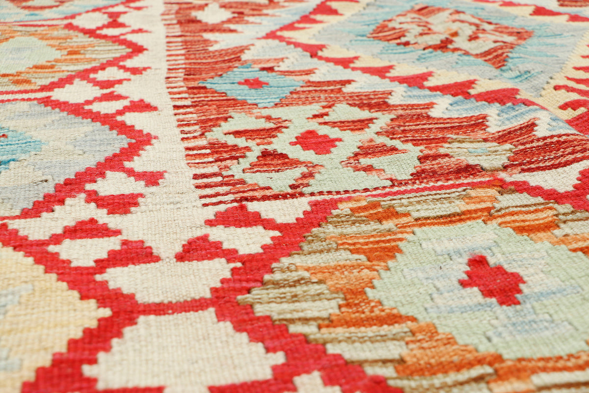 Afghan Kilim Rug (189 x 123cm)
