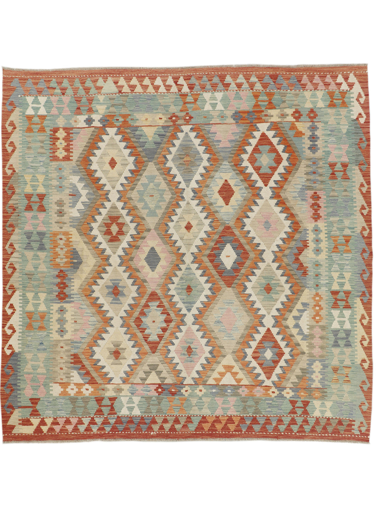 Afghan Kilim Rug (206 x 204cm)