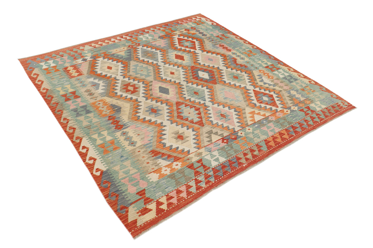 Afghan Kilim Rug (206 x 204cm)