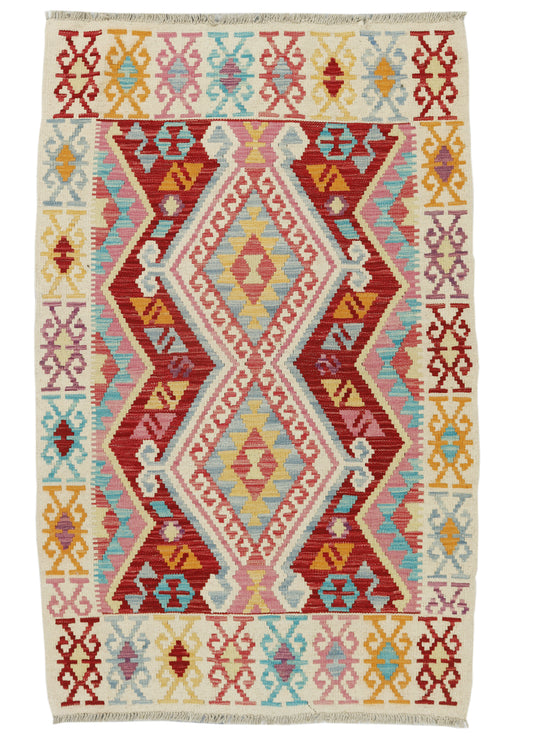 Afghan Kilim Rug (163 x 102cm)