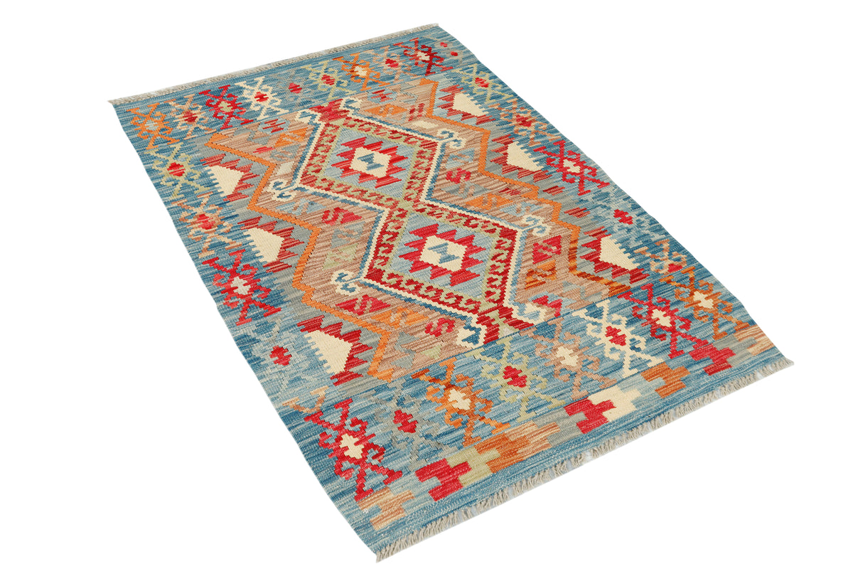 Afghan Kilim Rug (143 x 102cm)