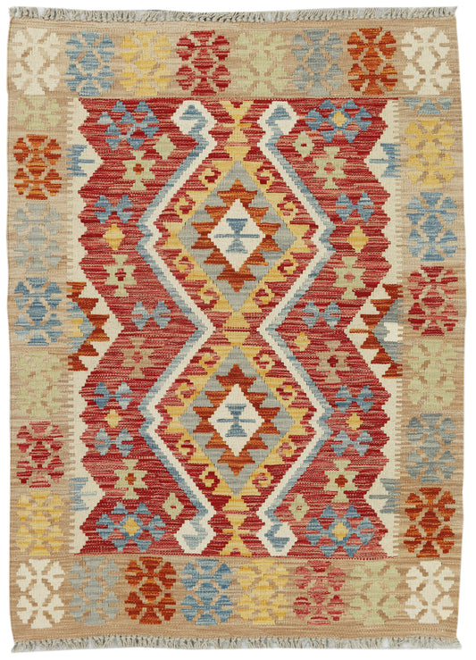 Afghan Kilim Rug (141 x 102cm)