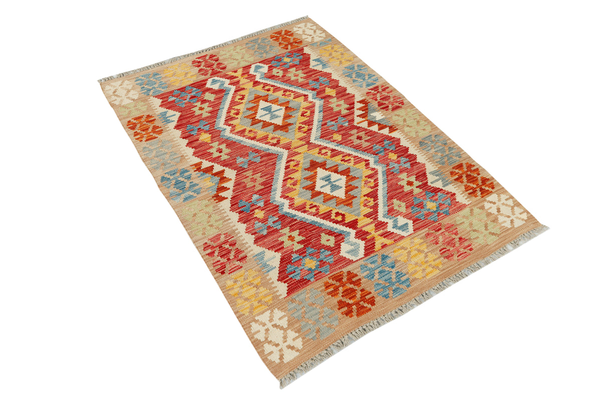 Afghan Kilim Rug (141 x 102cm)