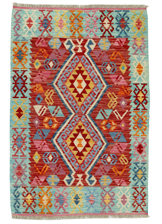 Afghan Kilim Rug (146 x 96cm)