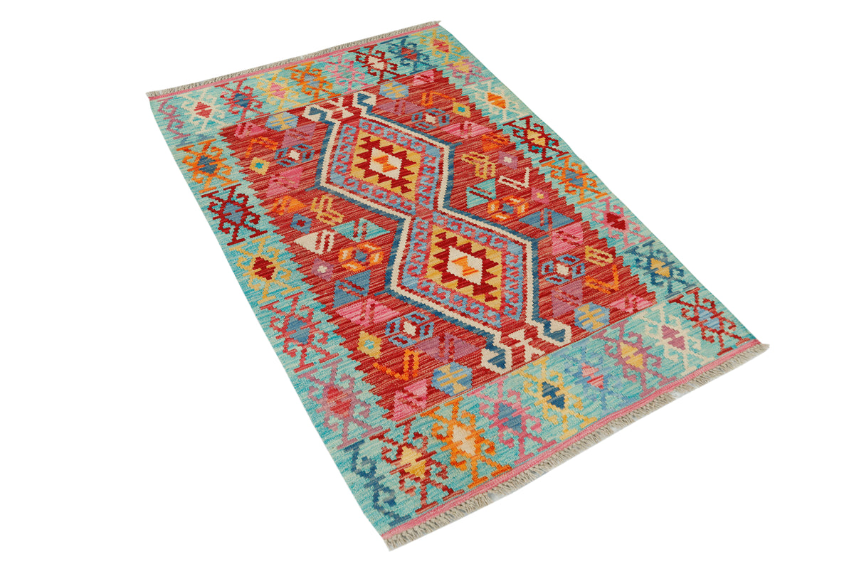 Afghan Kilim Rug (146 x 96cm)