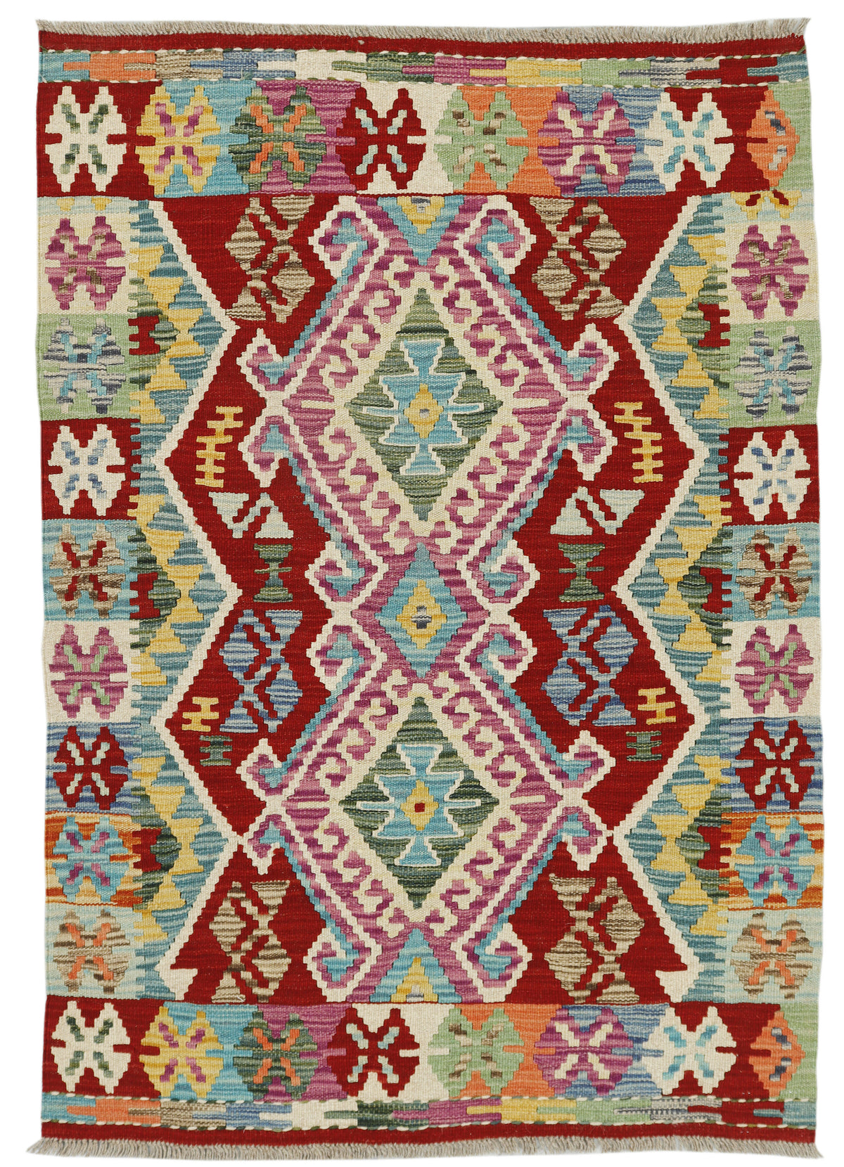 Afghan Kilim Rug (141 x 98cm)