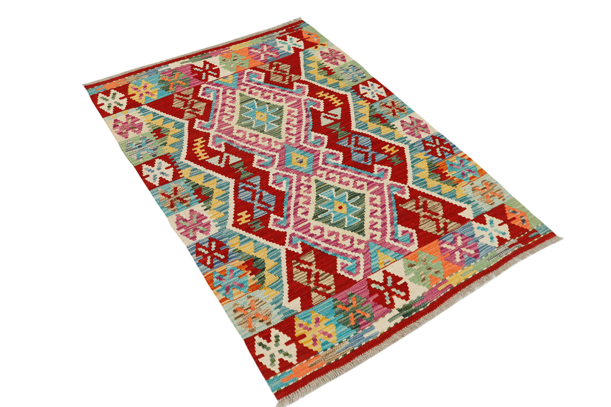 Afghan Kilim Rug (141 x 98cm)