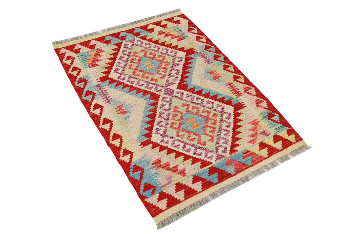 Afghan Kilim Rug (110 x 78cm)