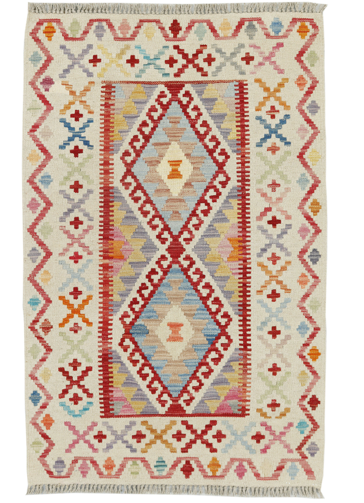 Afghan Kilim Rug (123 x 78cm)