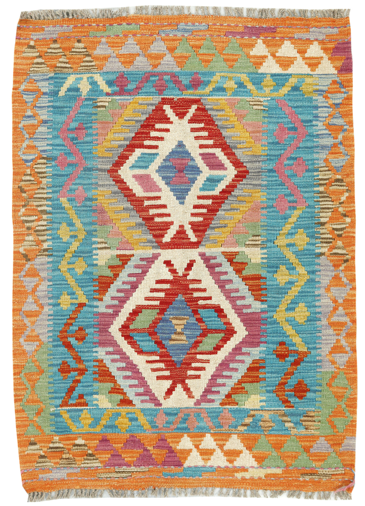 Afghan Kilim Rug (114 x 80cm)