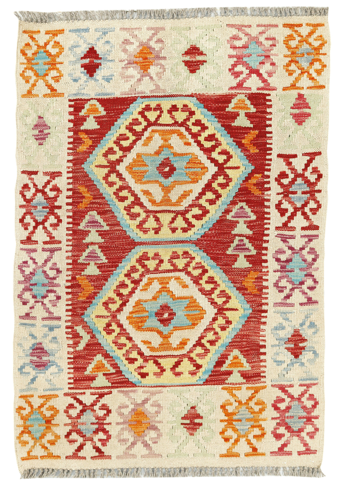 Afghan Kilim Rug (113 x 79cm)