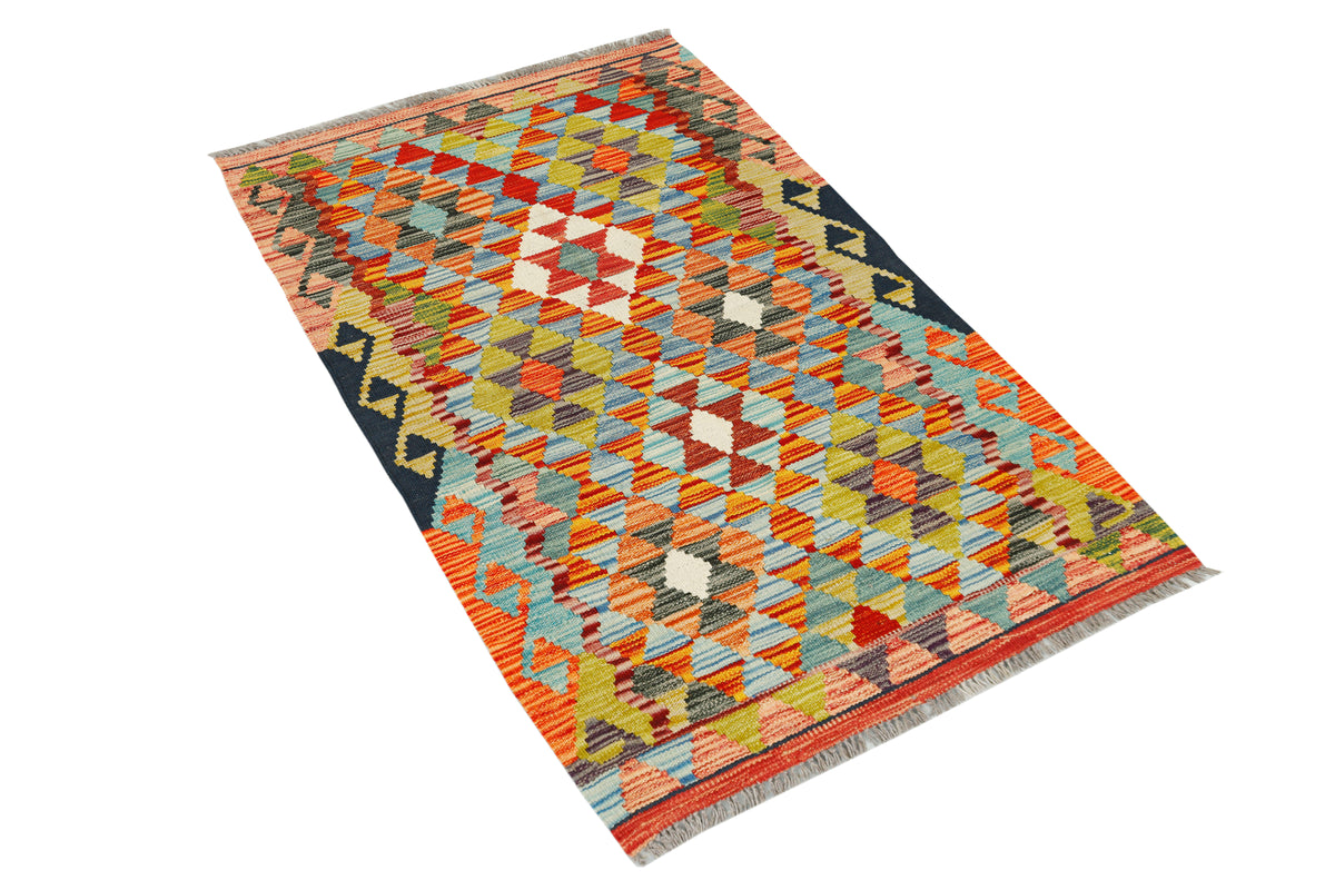 Afghan Kilim Rug (132 x 84cm)