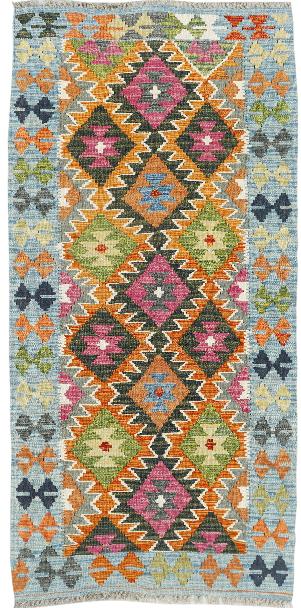 Afghan Kilim Runner (175 x 84cm)