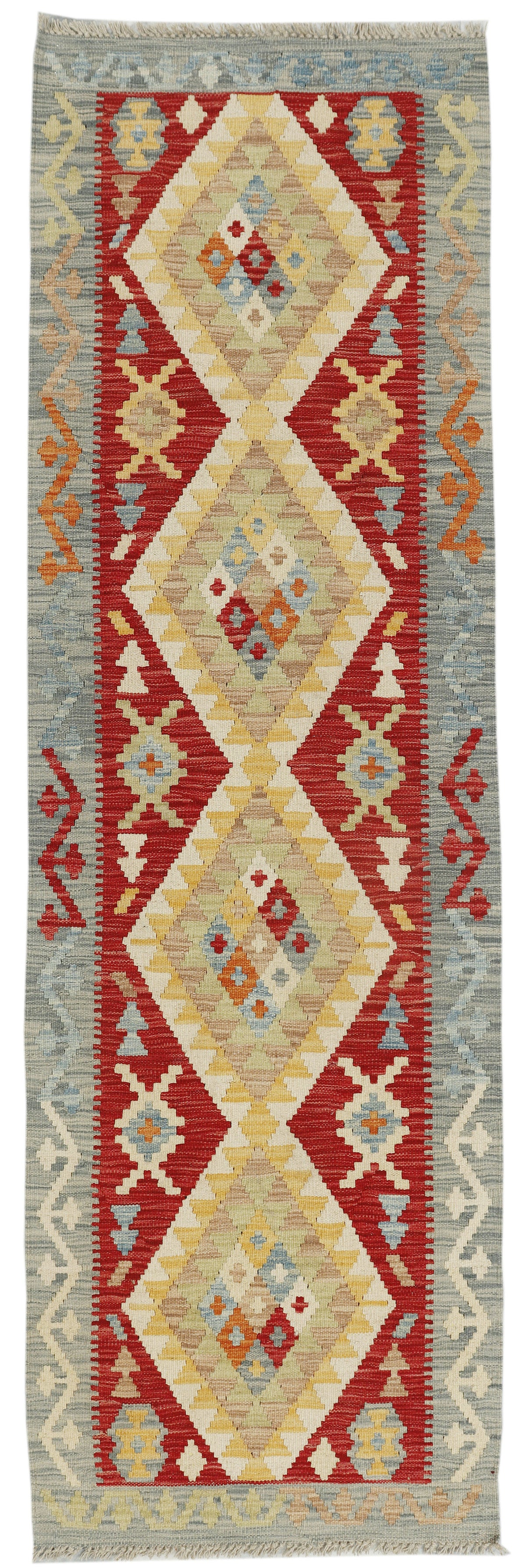 Afghan Kilim Runner (241 x 75cm)