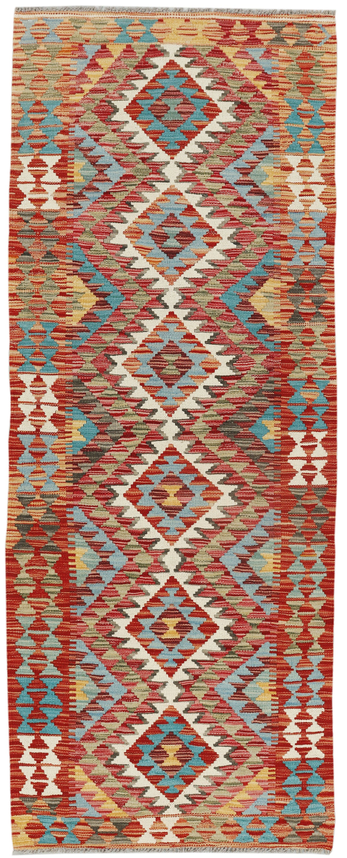 Afghan Kilim Runner (199 x 74cm)