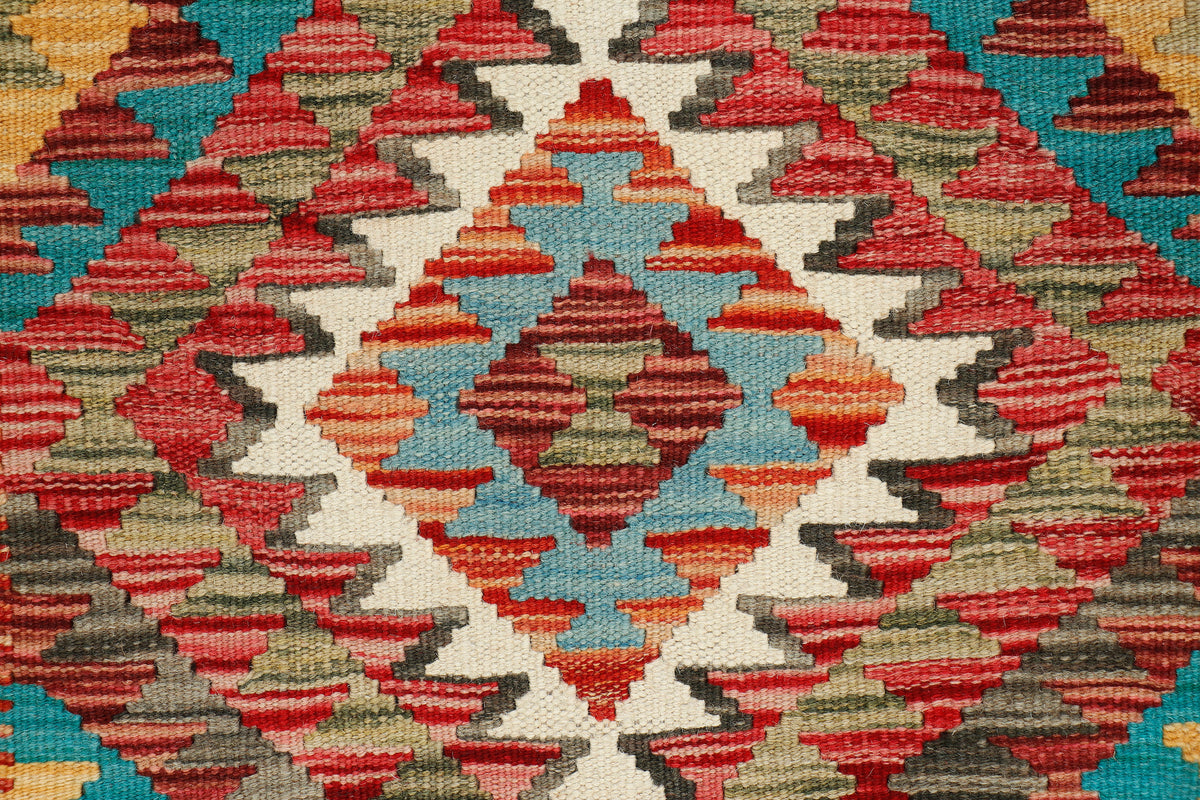 Afghan Kilim Runner (199 x 74cm)
