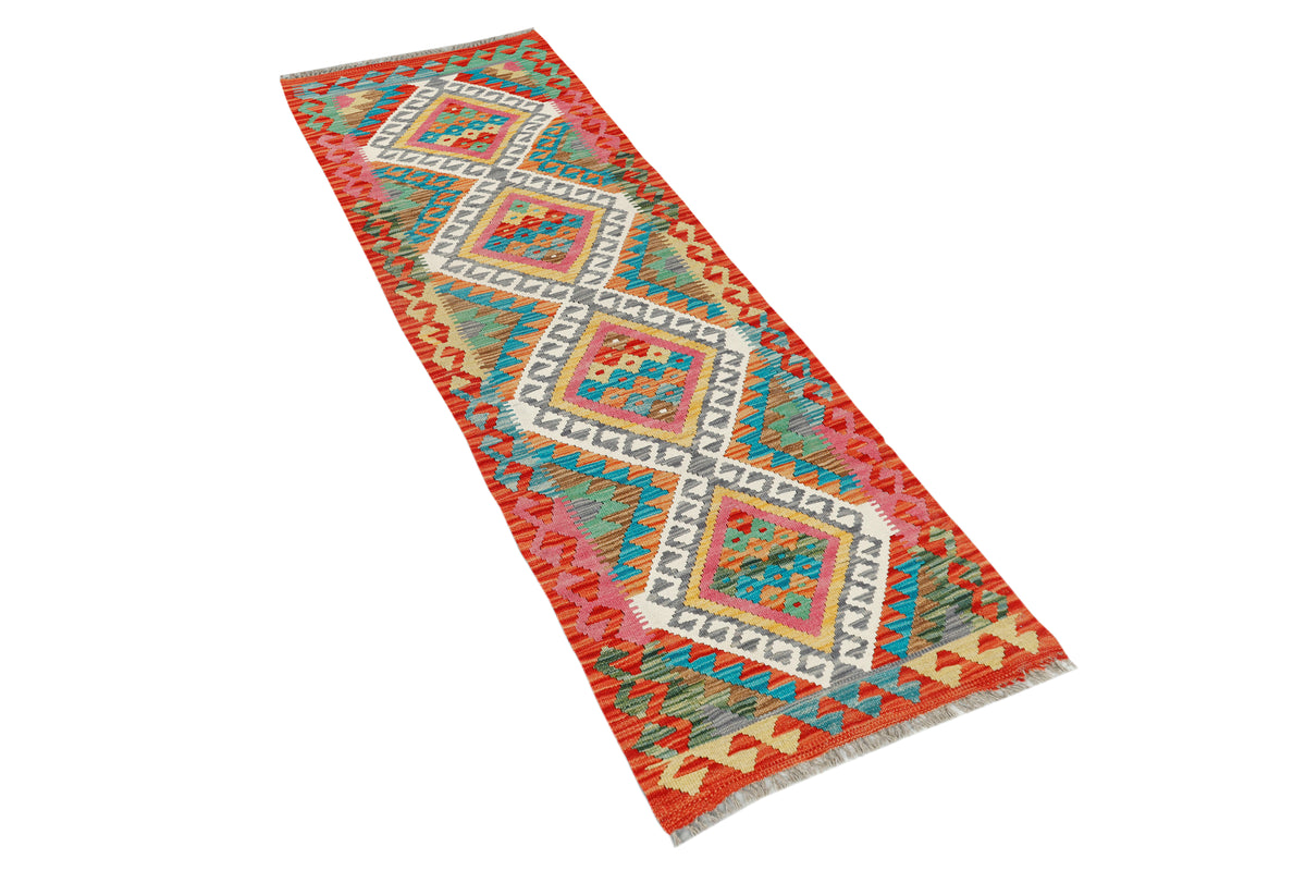 Afghan Kilim Runner (195 x 58cm)