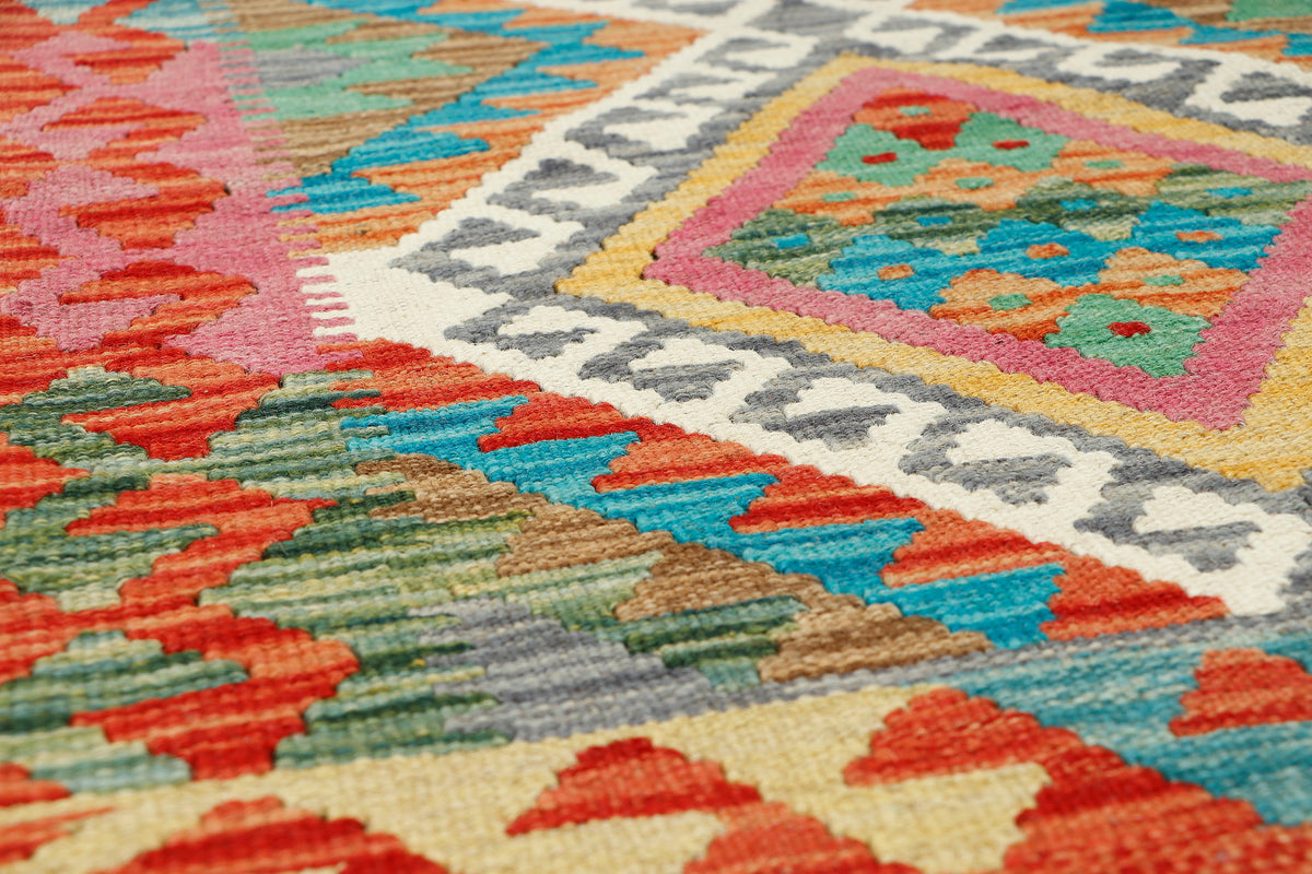 Afghan Kilim Runner (195 x 58cm)