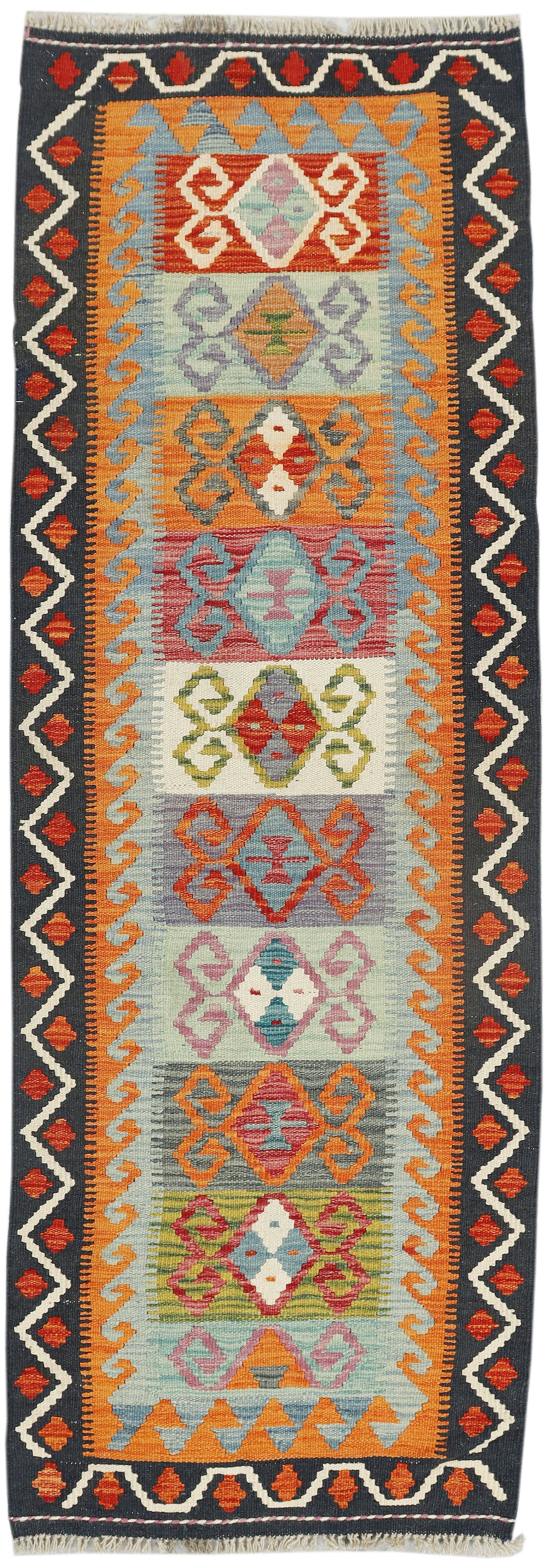 Afghan Kilim Runner (187 x 64cm)