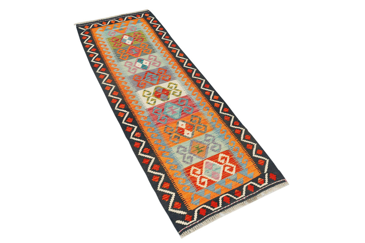 Afghan Kilim Runner (187 x 64cm)