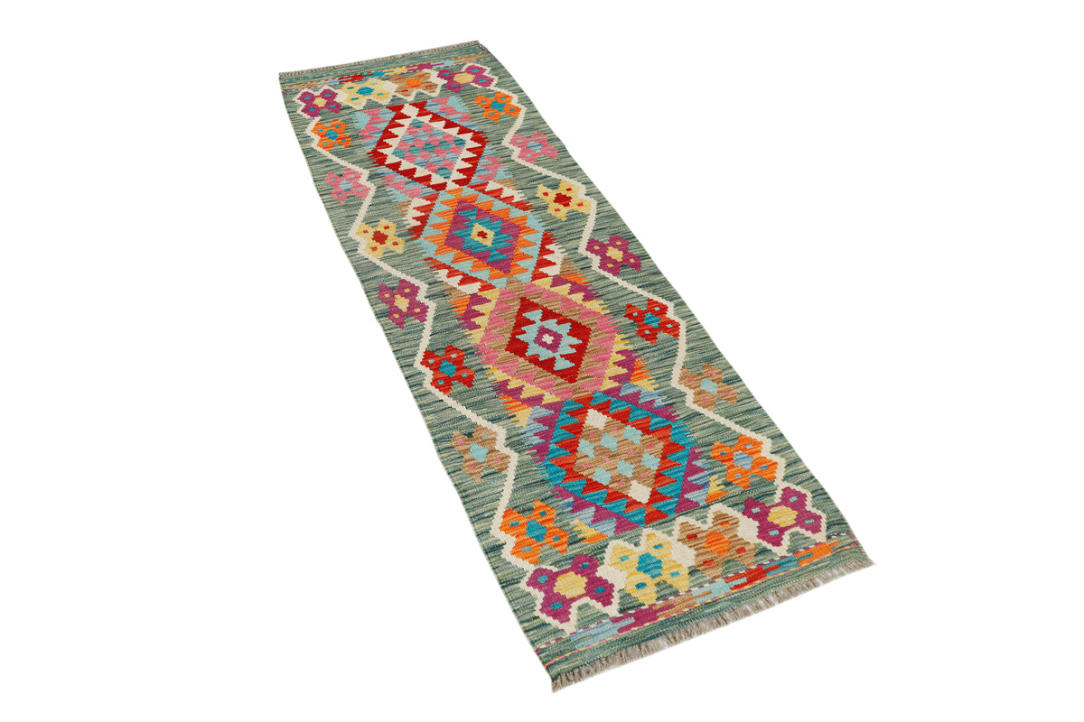Afghan Kilim Runner (189 x 61cm)