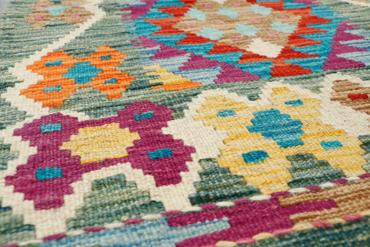 Afghan Kilim Runner (189 x 61cm)