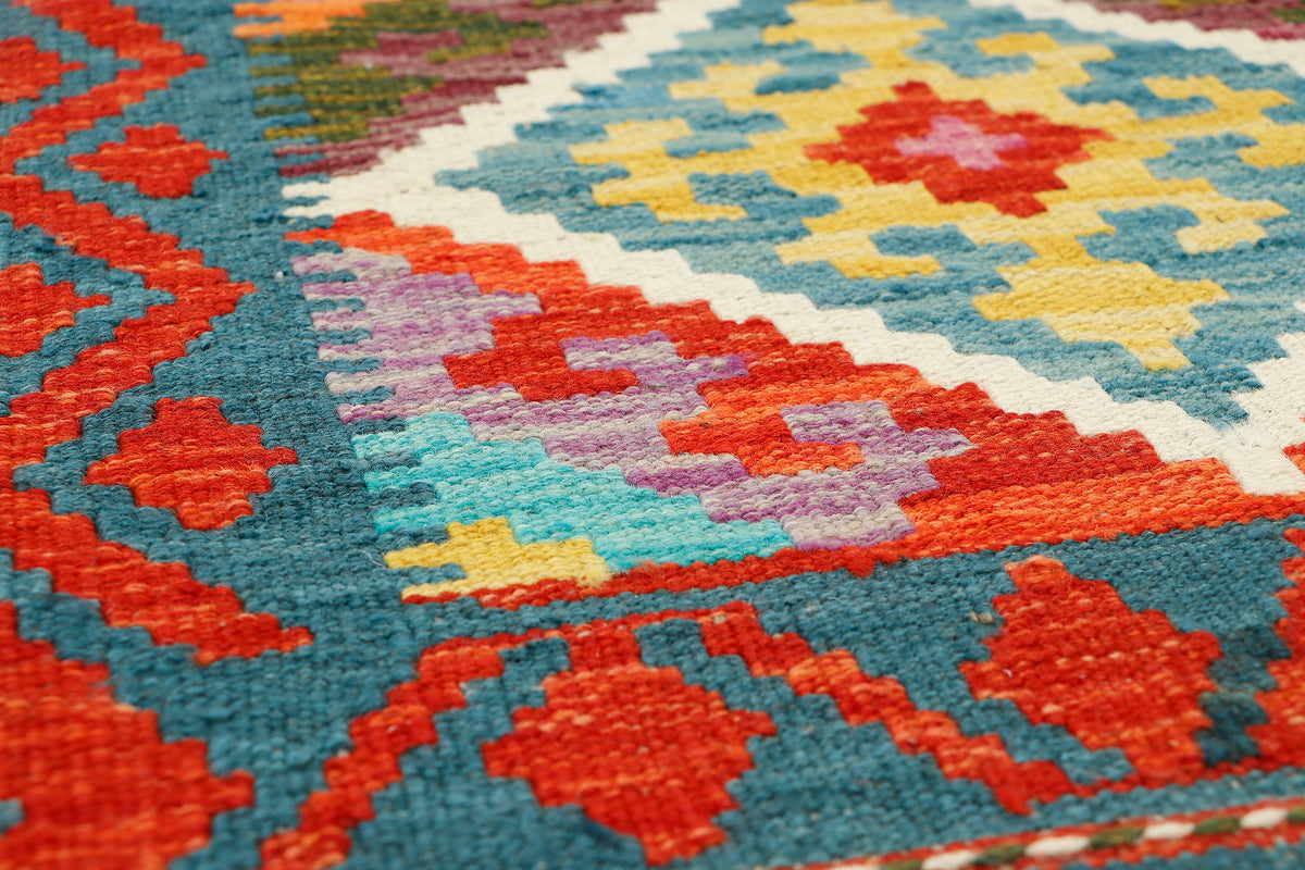 Afghan Kilim Runner (197 x 56cm)
