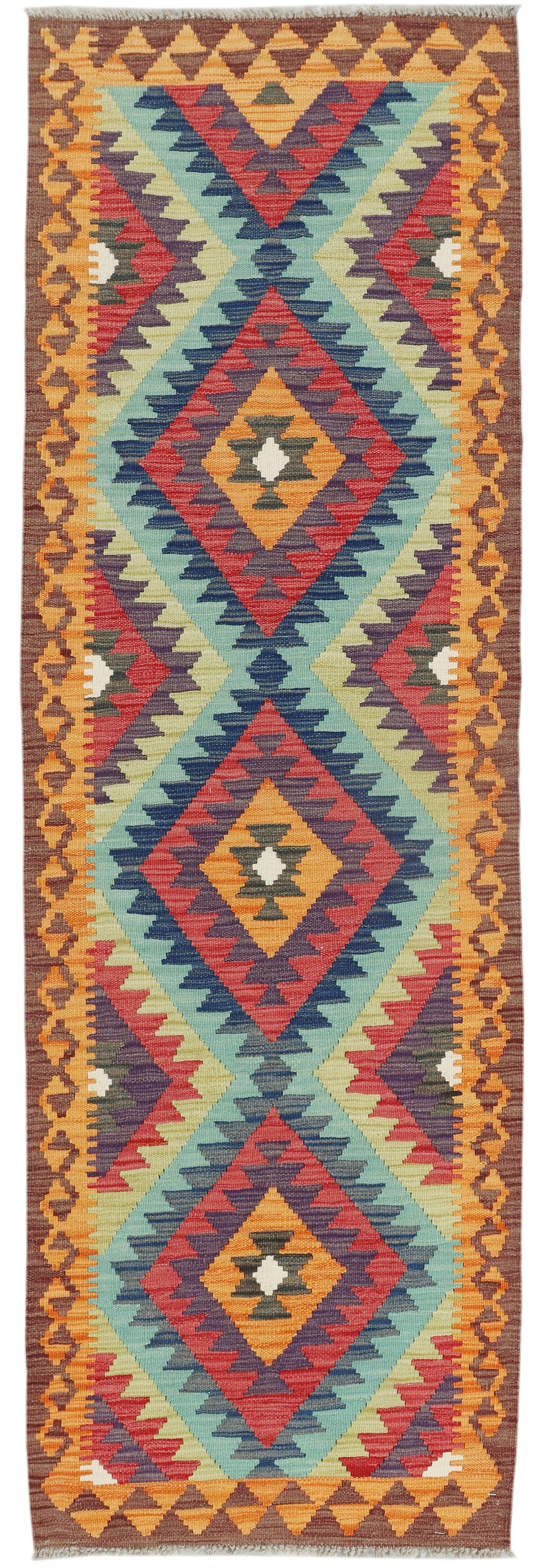 Afghan Kilim Runner (201 x 65cm)