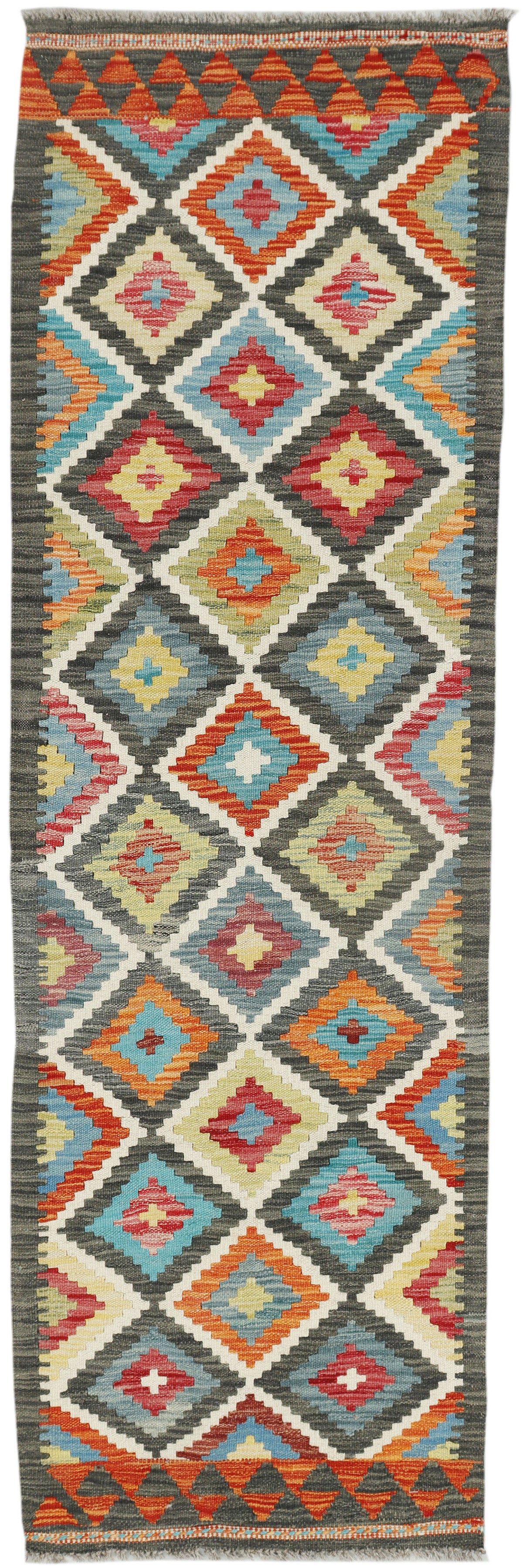 Afghan Kilim Runner (205 x 63cm)