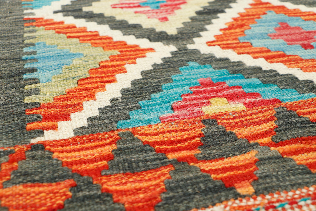 Afghan Kilim Runner (205 x 63cm)