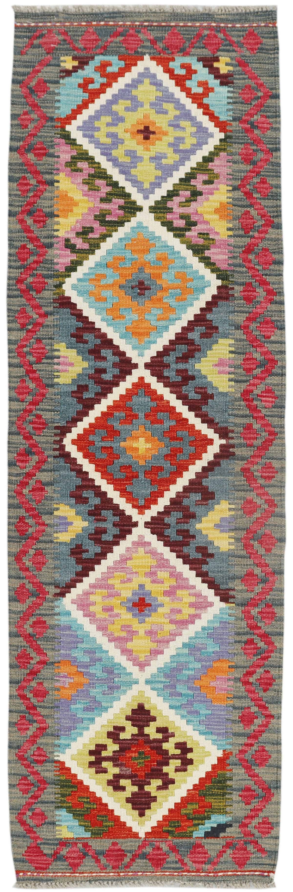 Afghan Kilim Runner (191 x 58cm)