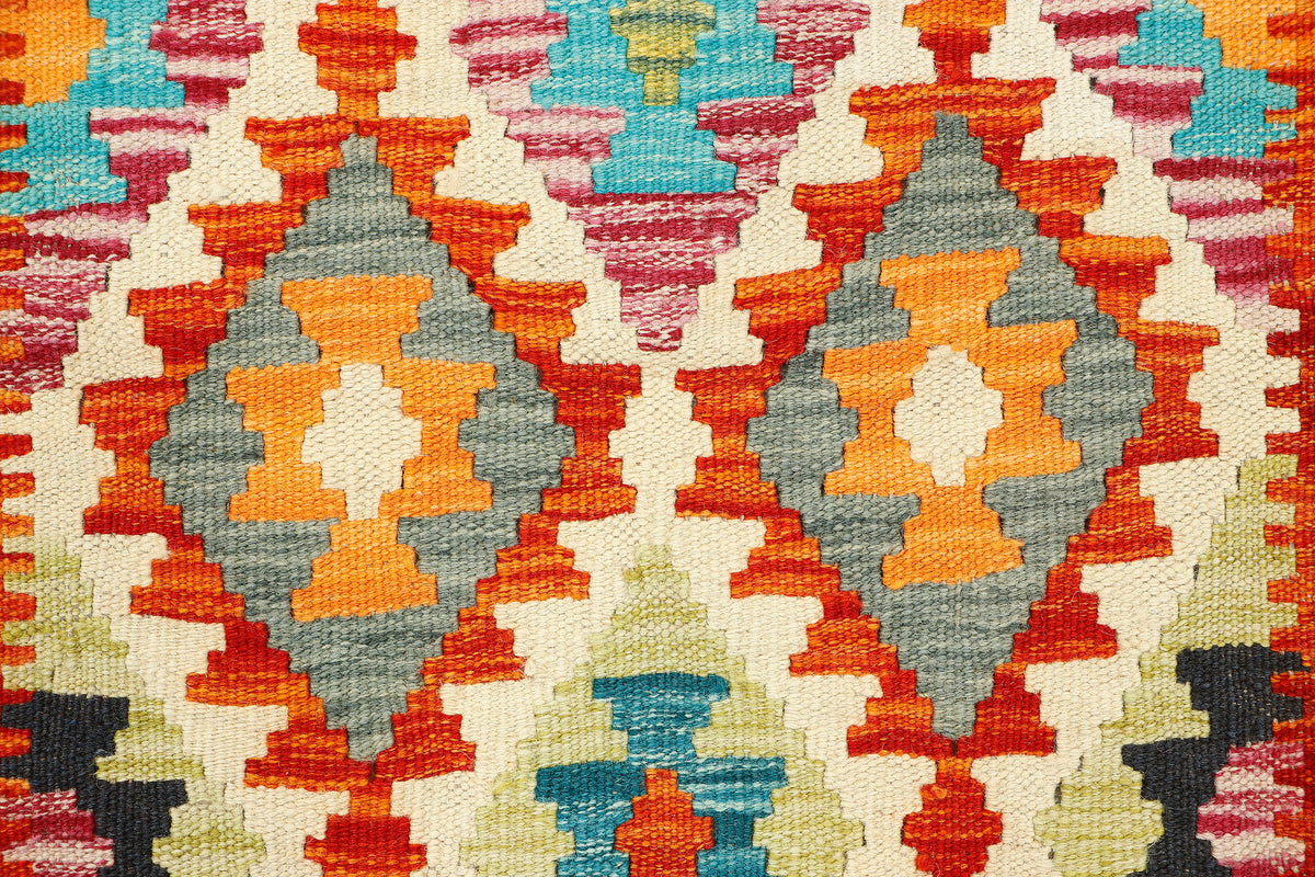 Afghan Kilim Runner (193 x 62cm)