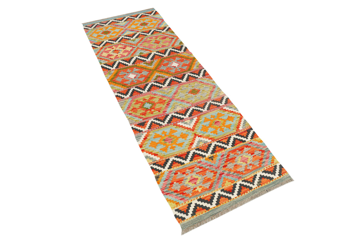 Afghan Kilim Runner (200 x 67cm)