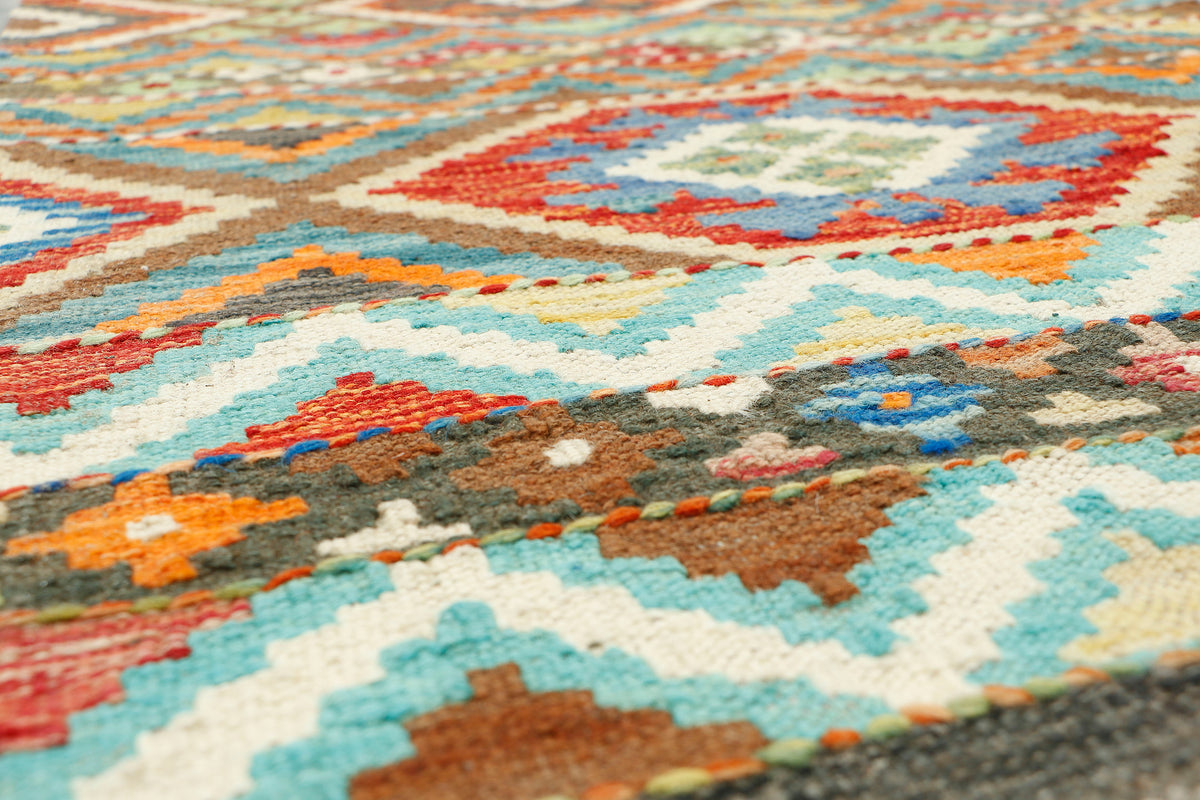 Afghan Kilim Runner (206 x 67cm)
