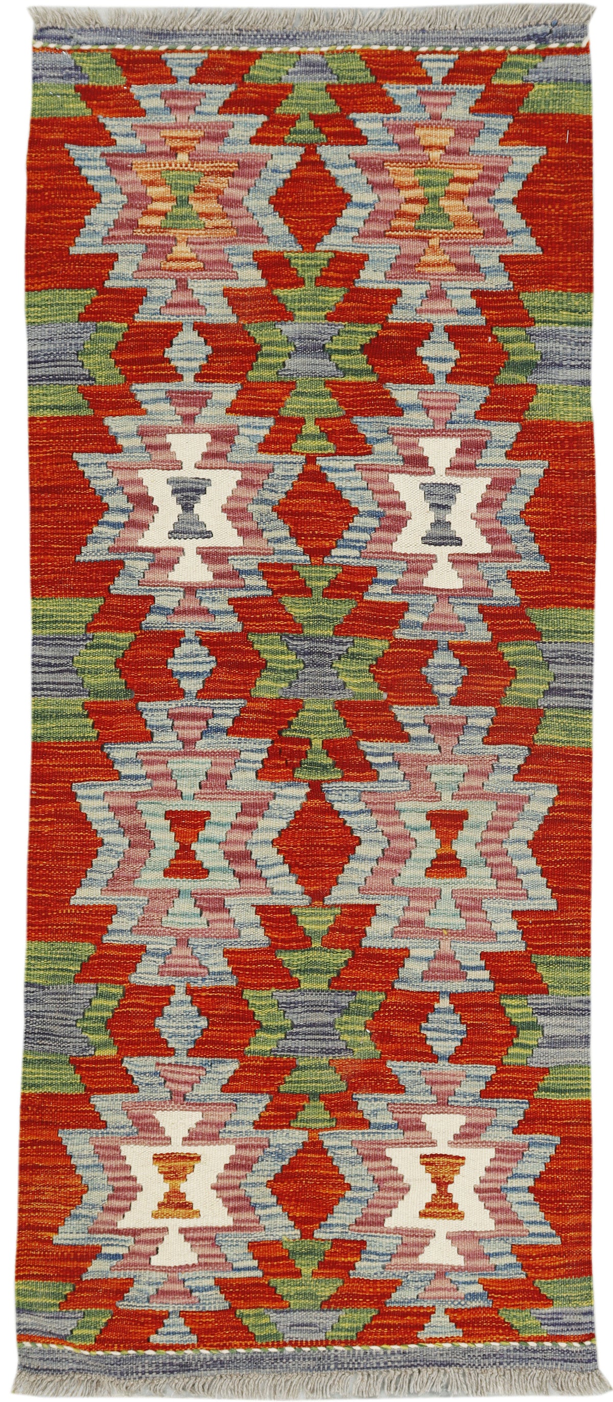 Afghan Kilim Runner (138 x 57cm)