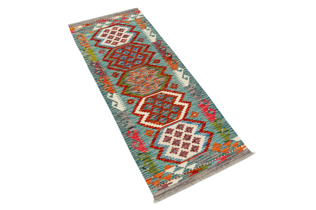 Afghan Kilim Runner (150 x 58cm)
