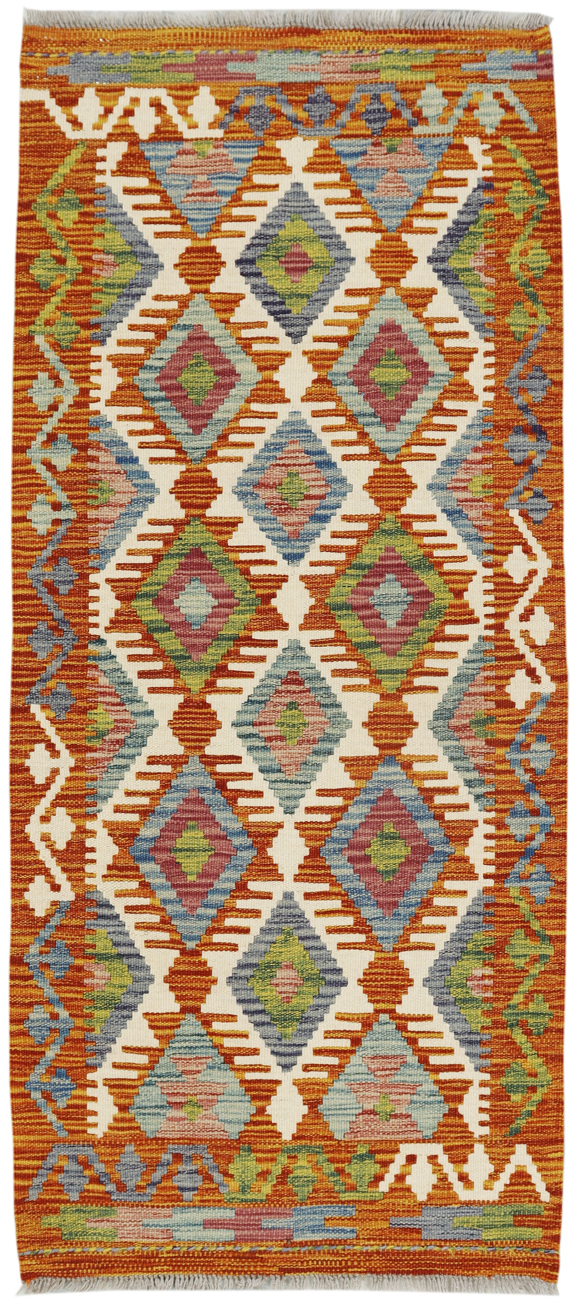 Afghan Kilim Runner (143 x 62cm)