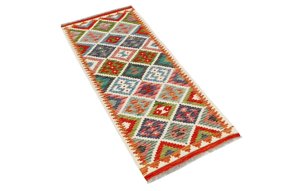 Afghan Kilim Runner (140 x 60cm)