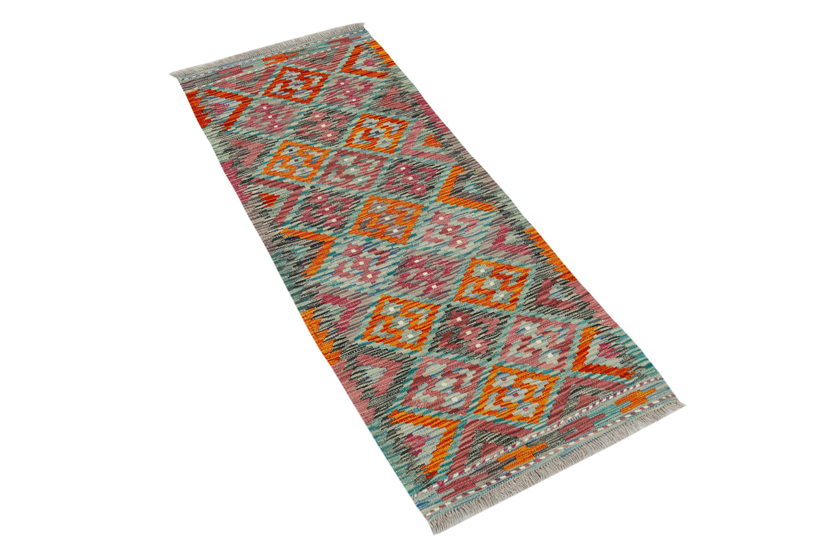 Afghan Kilim Runner (145 x 57cm)