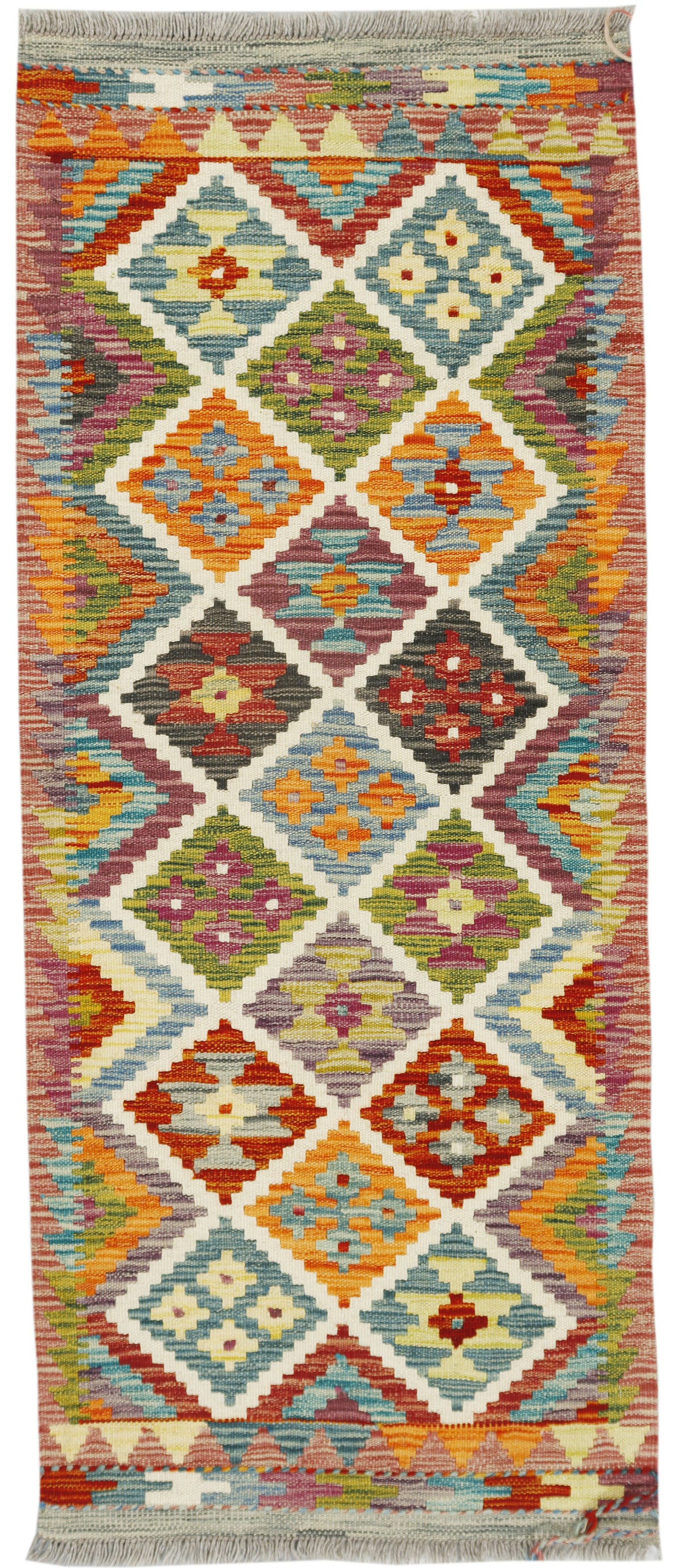 Afghan Kilim Runner (154 x 65cm)